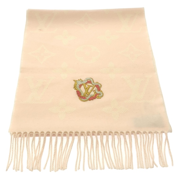 LOUIS VUITTON Pink Scarf - Picture 1 of 4